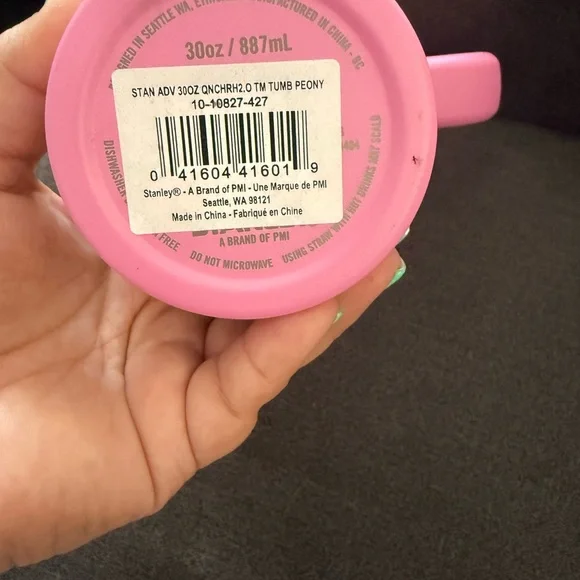 BRAND NEW STANLEY Quencher H2.0 Tumbler 30 Oz PINK PEONY - Picture 3 of 5